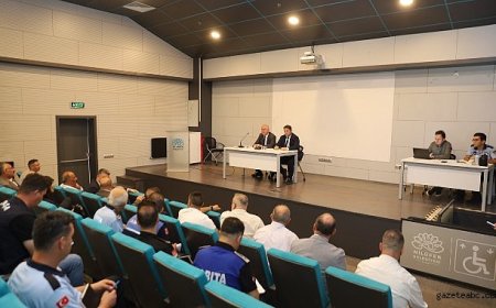 Zabıta Teşkilatından Kurban Bayramı Öncesi Koordinasyon Toplantısı