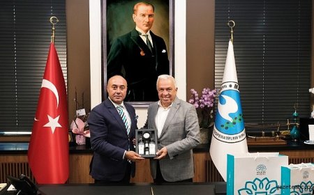Başkan Şadi Özdemir’den Marmarabirlik’e hayırlı olsun ziyareti