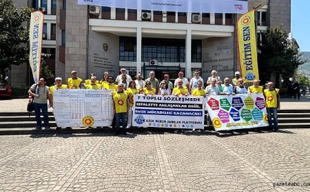 KESK Bursa Şubesinden Toplu İş Sözleşmesi Basın Açıklaması