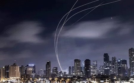 Füze Parçaları Ürdün Akabe'ye Düştü