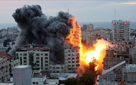 Gazze'de Can Kaybı 56 Bini Aştı