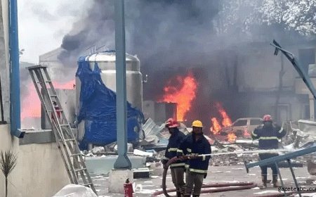 İlaç Fabrikasında Büyük Patlama