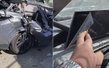 Sıfır Araçla Büyük Kaza