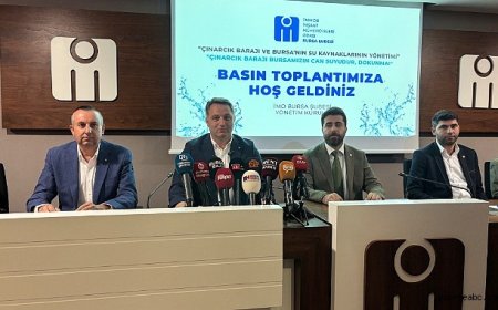 İMO: “Çınarcık Barajına Dokunma”