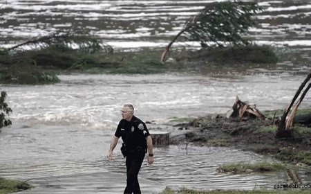 Texas'ta Sel Felaketi