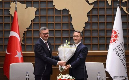 İletişim Başkanlığı'nda devir teslim!