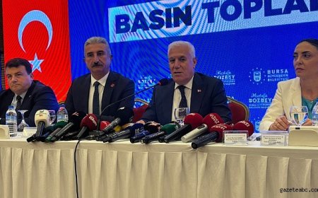 Başkan Bozbey: “Bursa’nın 43 günlük suyu kaldı”