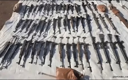 Irak'ta Teröristlerin Mağarası Yok Edildi!