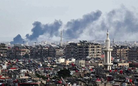 İsrail, Suriye Savunma Bakanlığı'nı Vurdu