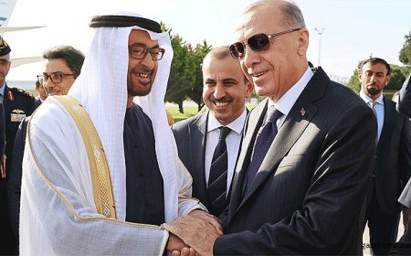 BAE Devlet Başkanı Türkiye'ye Geliyor!