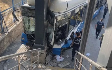 Ankara'da zincirleme kaza!