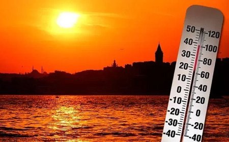 Afrika ve Basra Sıcakları Türkiye'yi Kavuracak