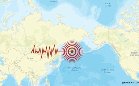 Kamçatka'da Dev Deprem