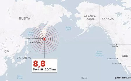 8.8'lik mega deprem sonrası uayrı