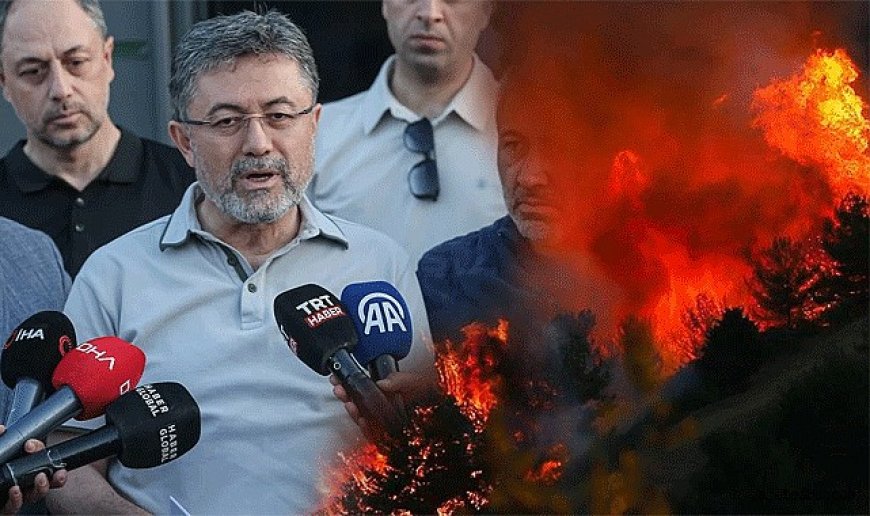 Bakan Yumaklı: "Çeşme'deki yangın kontrol altına alındı"