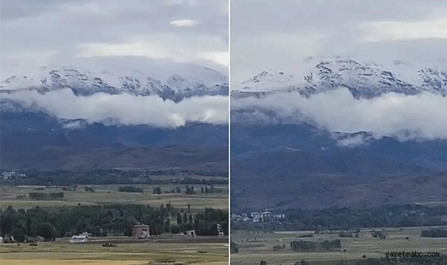 Temmuz ayında kar sürprizi!