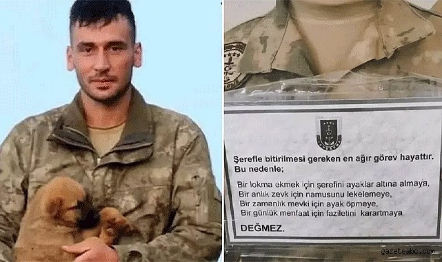 Şehidin Son Mesajı Yürekleri Yaktı