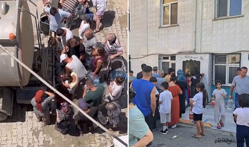 Mahallelere Su Yok, Tanker Kuyruğu Var