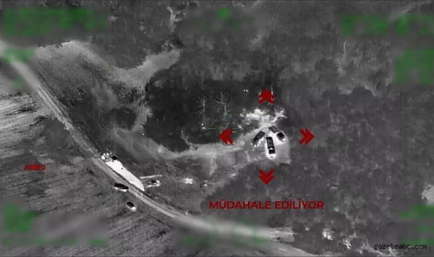 Orman Kundakçıları İHA'dan Kaçamadı