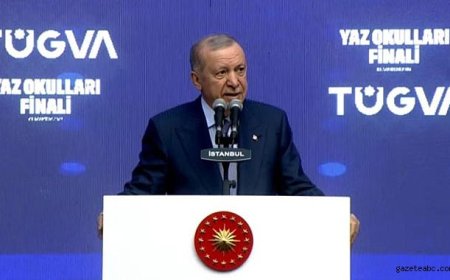 TÜGVA Finalinde Erdoğan'dan Net Mesajlar