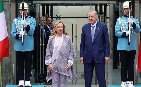 Meloni ve Dibeybe ile Gazze Gündemi