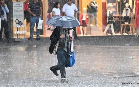 Şemsiyeleri Hazırlayın Sağanak Kapıda