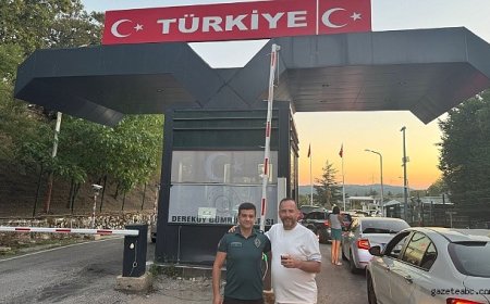 Hamzabeyli Sınır Kapısında Sıcak Karşılama