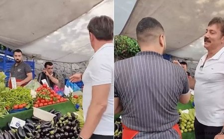 Başkan'dan Pazar Denetimi