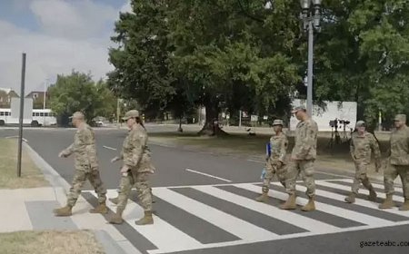 Ulusal Muhafızlar Washington’da Görevde