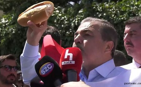 Çalışma Bakanlığı'nın Önüne Ekmek Bıraktılar