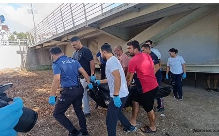 Manavgat'ta Suda Ceset Alarmı