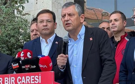 Özgür Özel Depreme Yakalandı