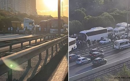 TEM'de Zincirleme Kaza!