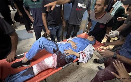 Gazze’de Hastane Saldırısı