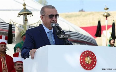 Erdoğan'dan Ahlat'ta Birlik Mesajı