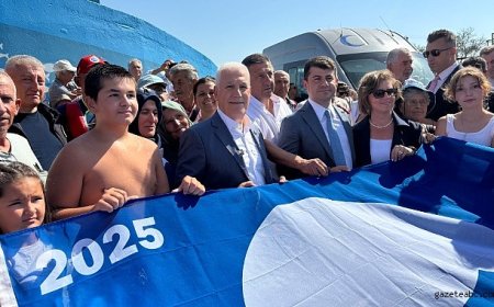 Mavi Bayrak ile Bursa’nın Sahilleri Parlıyor