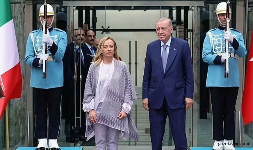 Meloni ve Dibeybe ile Gazze Gündemi