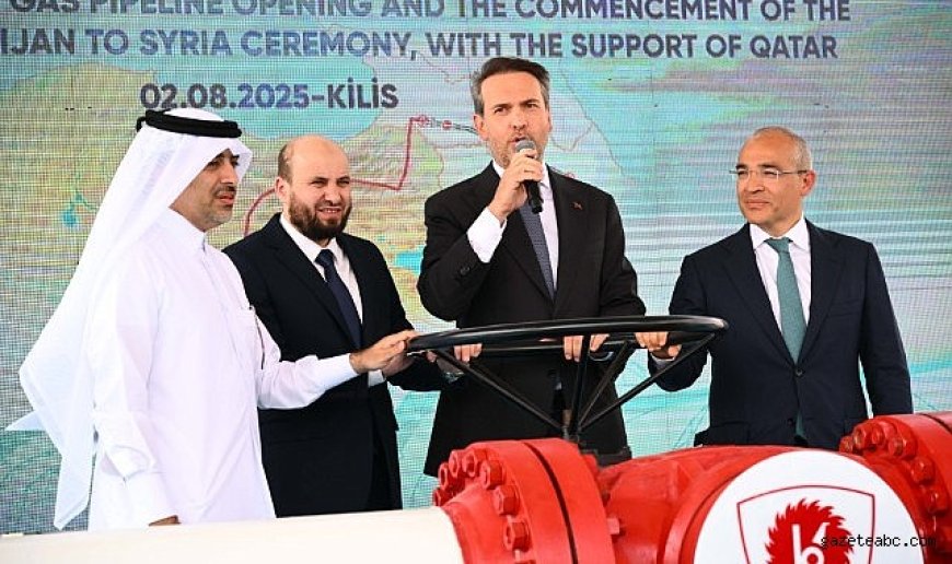 Azerbaycan gazının Suriye'ye nakli