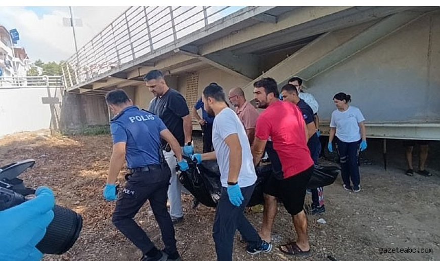 Manavgat'ta Suda Ceset Alarmı