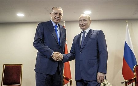 Erdoğan-Putin Görüşmesi Başladı
