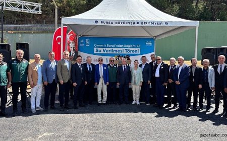 Çınarcık’tan Bursa’ya Hayat Veren Su