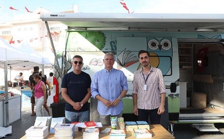 Nilüfer Belediyesi Gezici Kütüphane 7. Mudanya Kitap Fuarı’nda