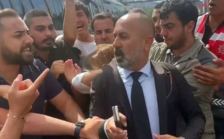 Partililer Uygur’a Saldırdı, Polis Kurtardı