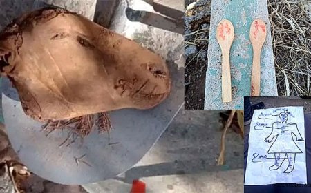 Mezar Kazısında Şok Eden Büyü Objeleri