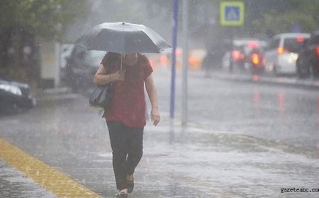 15 İlde Sağanak Alarmı!