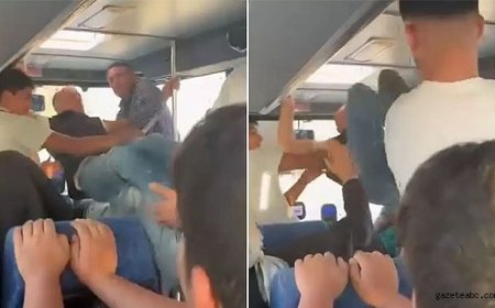 Elazığ’da Toplu Taşımada Arbede