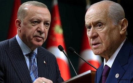 Bahçeli'nin TRÇ Çıkışına Erdoğan'dan Mesafeli Yanıt