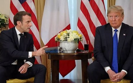 Trump ile Macron Arasında Filistin Krizi