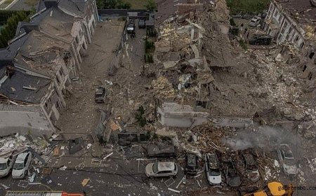 Kiev’de 12 Saatlik Yıkım