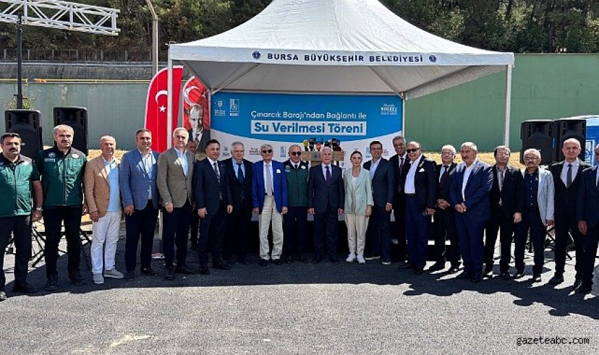 Çınarcık’tan Bursa’ya Hayat Veren Su